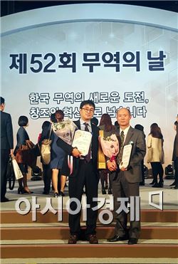 인터워크코리아, '1000만불 수출의 탑' 수상