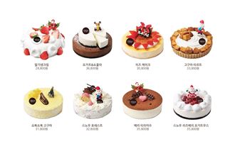 올가홀푸드, 유기농 재료로 만든 ‘크리스마스 케이크’ 10종 출시