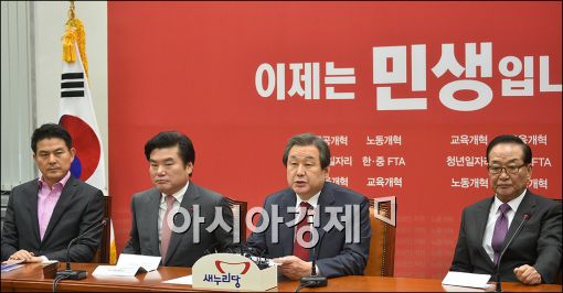 [포토]발언하는 김무성 대표