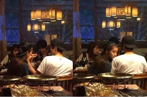 이동건·지연, 강남 데이트 현장 포착