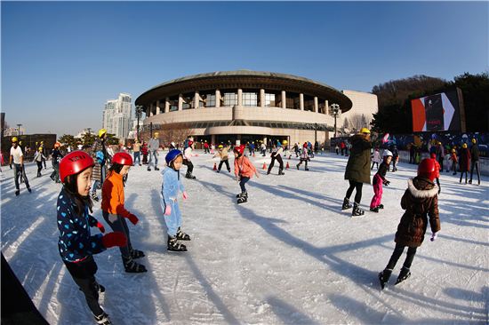 예술의전당 아이스링크장 ‘아이스드림’ 개장