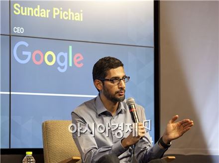 순다르 피차이 구글 CEO. 사진=아시아경제DB