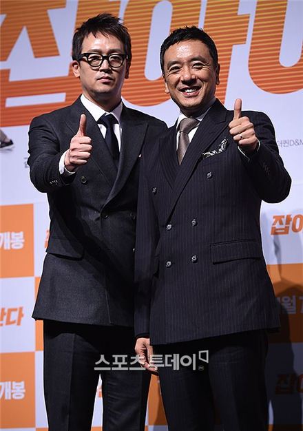 '잡아야 산다' 김승우 "김정태 애드리브 때문에…"