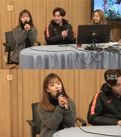 가수 벤 젝슨파이브의 '벤(Ben)' 열창. 사진=SBS 파워FM '두시탈출 컬투쇼' 보이는 라디오 캡처 