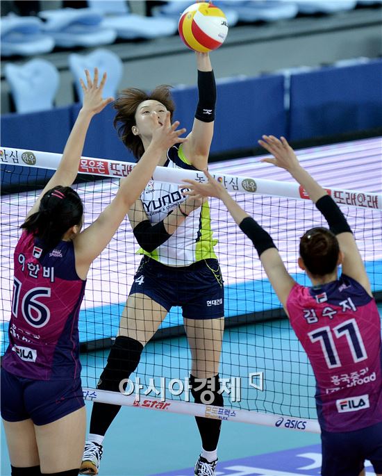 [포토]황연주, '막을테면 막아봐'