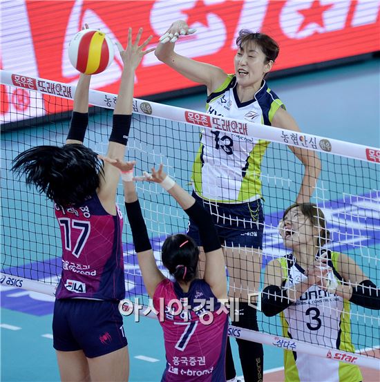 [포토]김세영, '속공으로 눌러주마'