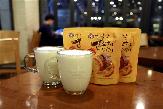 탐앤탐스, 겨울철 면역력 보강에 좋은 '고구마·유자' 제품 인기