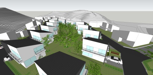 고급 단독주택단지 '트리플힐스' 디자이너 건축에 빠지다