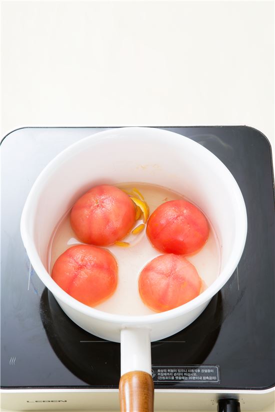 「오늘의 레시피」토마토 콤포트 & 토마토 젤리