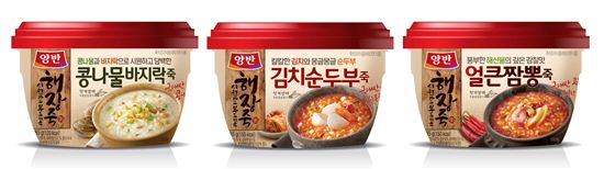 동원F&B, ‘양반 해장죽’ 3종 출시