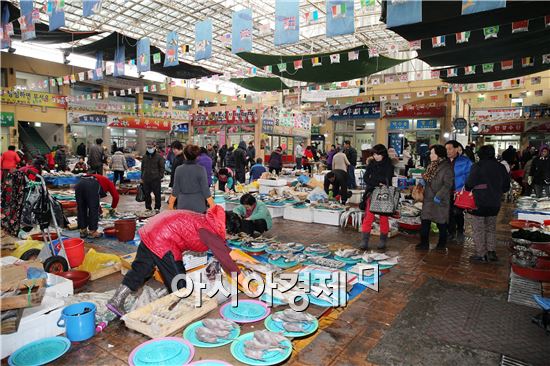 정남진 장흥 토요시장 '2015한국관광의 별’ 등극