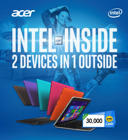 에이서, '아스파이어 스위치 10E 체리트레일' 프로모션