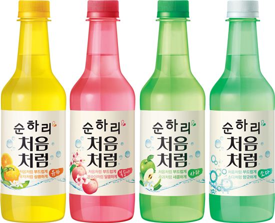롯데주류, ‘순하리 시리즈’ 페트 출시…소다맛 추가