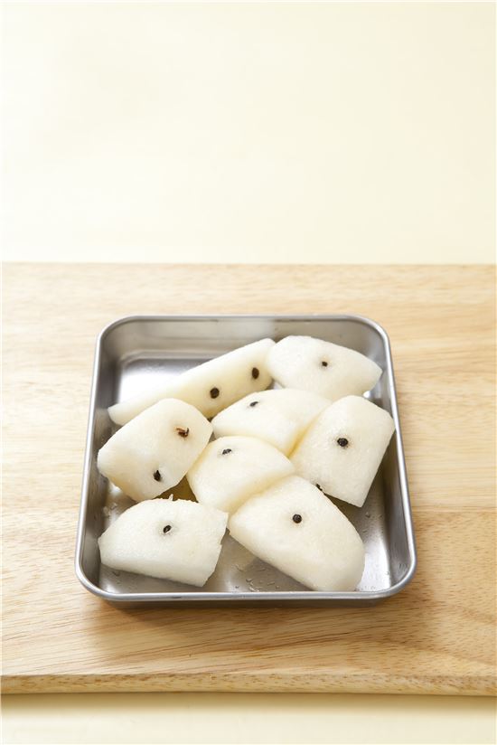 「오늘의 레시피」배숙