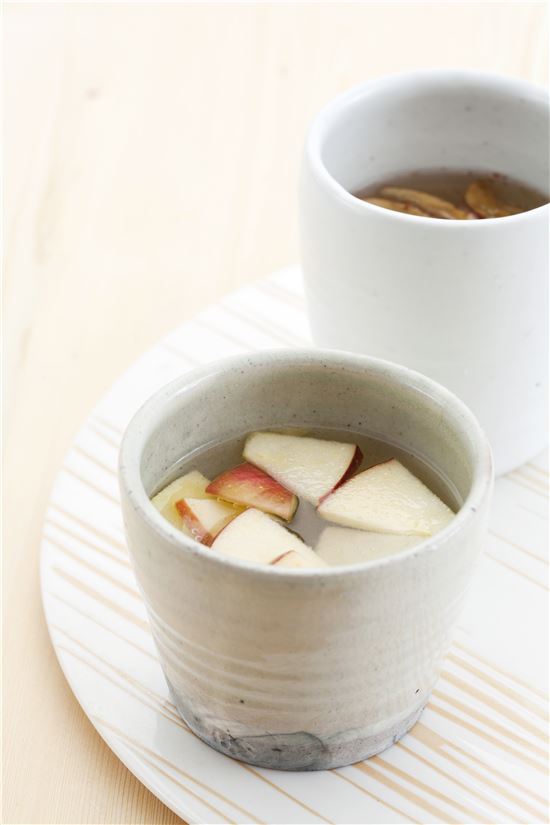 「오늘의 레시피」사과차와 대추차