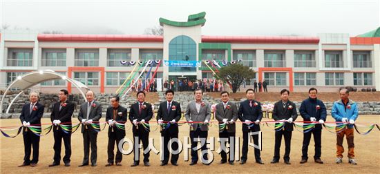 곡성군, 겸면 목화마을 한마음센터 준공