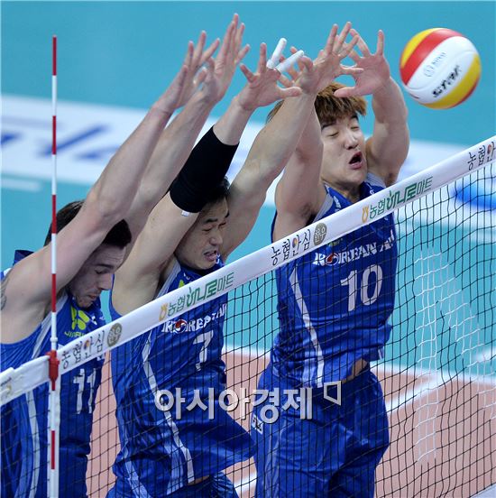 [포토]'철벽 블로킹'