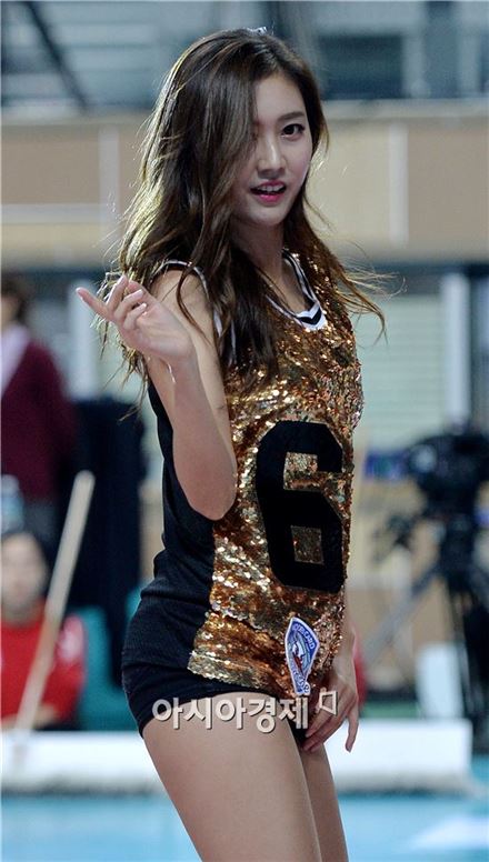 [포토]정다혜 치어리더, '섹시한 눈빛'