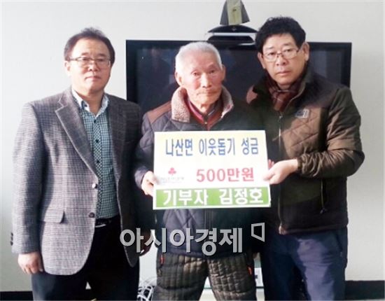 함평군 세밑 이웃돕기 성금과 물품 잇따라