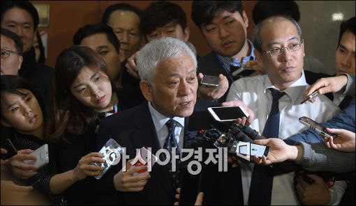 [포토]김한길 탈당 선언