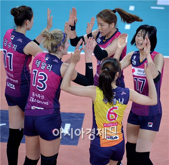 [포토]득점 환호하는 이재영