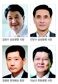 보험업계 수장들 '경쟁' 한 목소리‥무한경쟁 막 올랐다