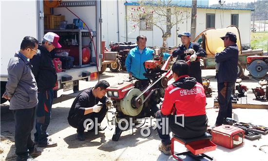 함평군 농기계임대사업장 경영비 절감 ‘효자 노릇 톡톡’