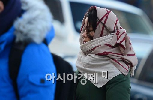 [포토]꽁꽁 싸메고 