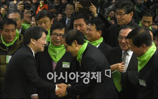 [포토]안철수, '국민의 당' 발기인대회 참석