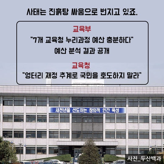 [카드뉴스]'누리과정' 공약은 했지만, 예산은 "아몰랑~"