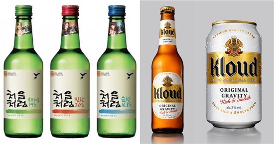 '롯데주류의 승부수' 소주·맥주 영업 통폐합(종합)