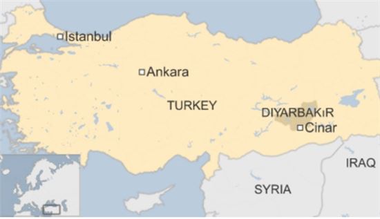 터키 디야르바키르 폭탄 테러 사진=BBC 홈페이지