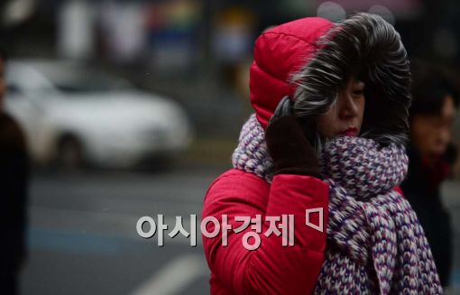 서울 체감온도 -23도...출근길 귀가 얼어붙네