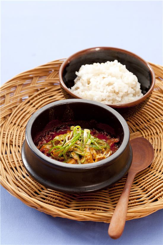「오늘의 레시피」강된장과 보리밥