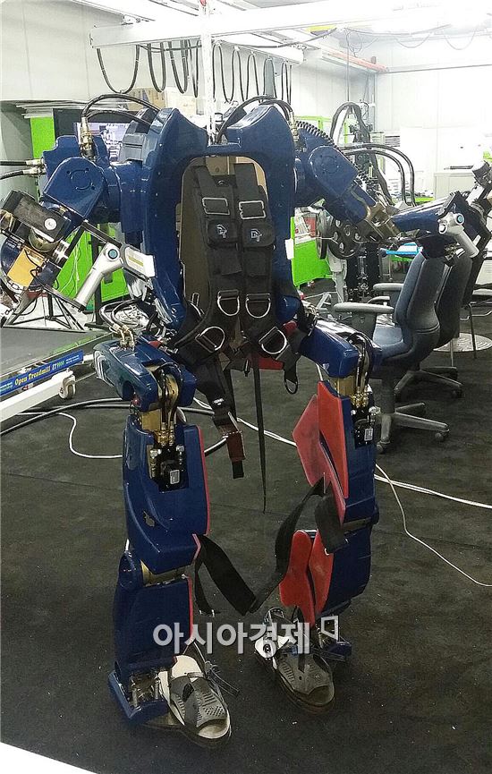현대로템에서 개발한 웨어러블 로봇