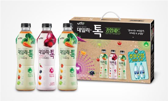 웅진식품, 설 명절 음료 홍삼 선물세트 55종 출시