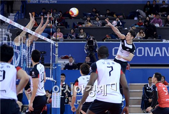 [포토]문성민, '내가 끝낼께!'