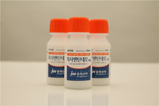 JW중외신약, 유소아 중이염 치료제 '목사멘틴네오' 시럽 출시 