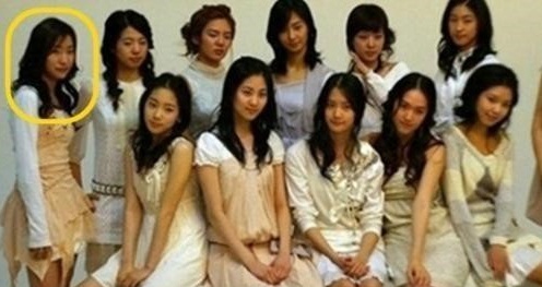허찬미 소녀시대 최종후보 사진=온라인 커뮤니티 