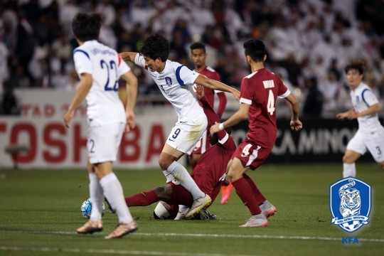 한국 카타르. 사진= 대한축구협회 제공