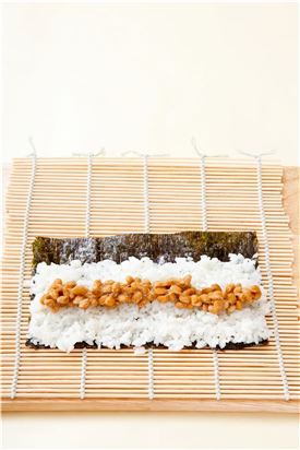 「오늘의 레시피」낫토 김밥
