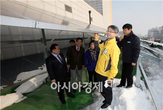 광산구, 광주 최초 시민발전소 준공