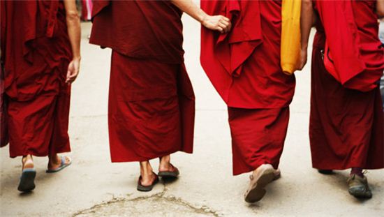 티벳의 승려들