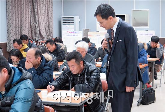 함평군 강소농 경영개선 기본교육 실시