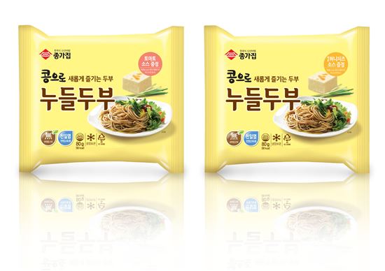 대상FNF 종가집 누들두부, '토마토·매콤허니치즈 소스' 2종 추가