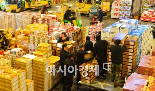 [포토]설맞아 분주한 가락시장 