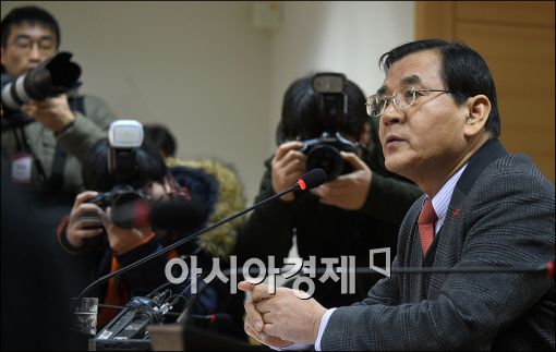 [포토]김대환 위원장, 노사정 대타협 파기 과정 설명