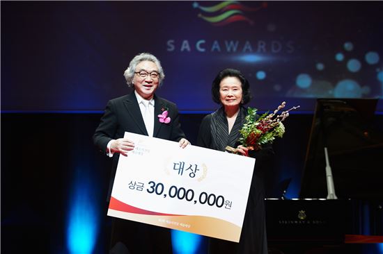 피아니스트 백건우, '예술의전당 예술대상' 대상·독주상 수상