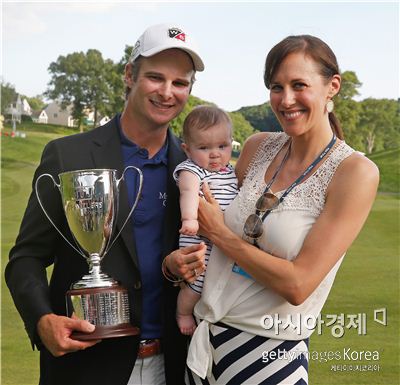 케빈 스트릴먼(왼쪽)과 아내 코트니. 사진=Getty images/멀티비츠 