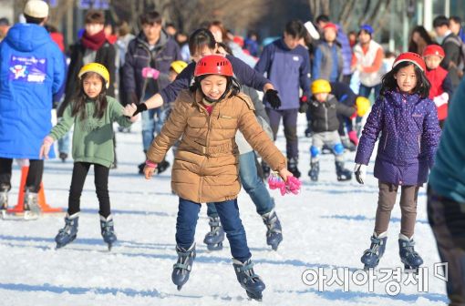[포토]서울광장 스케이트장, 56일간 약 16만명 다녀가 